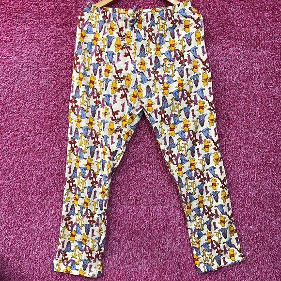 Disney Other - Disney Winnie The Pooh and Friends Yellow Lounge Pajama Pants 1XL